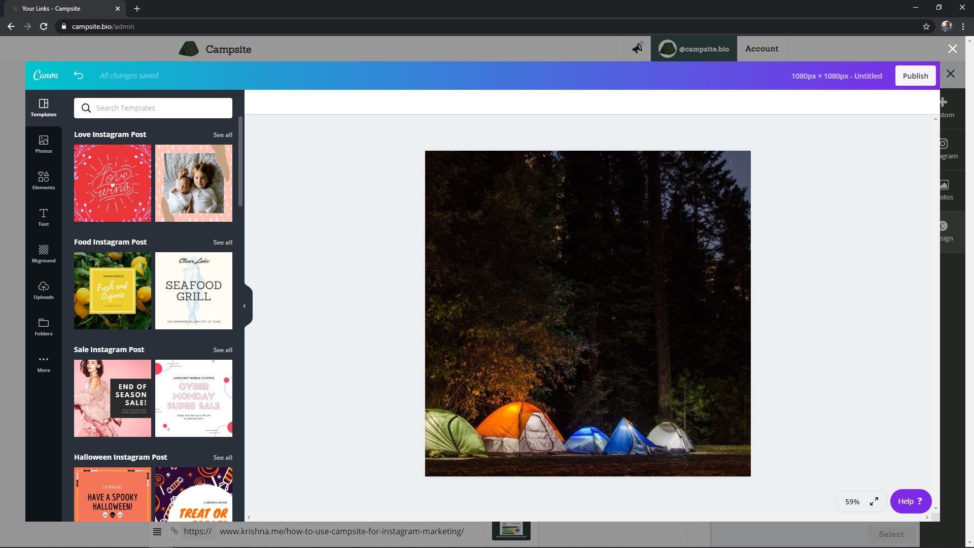 Designing with Canva